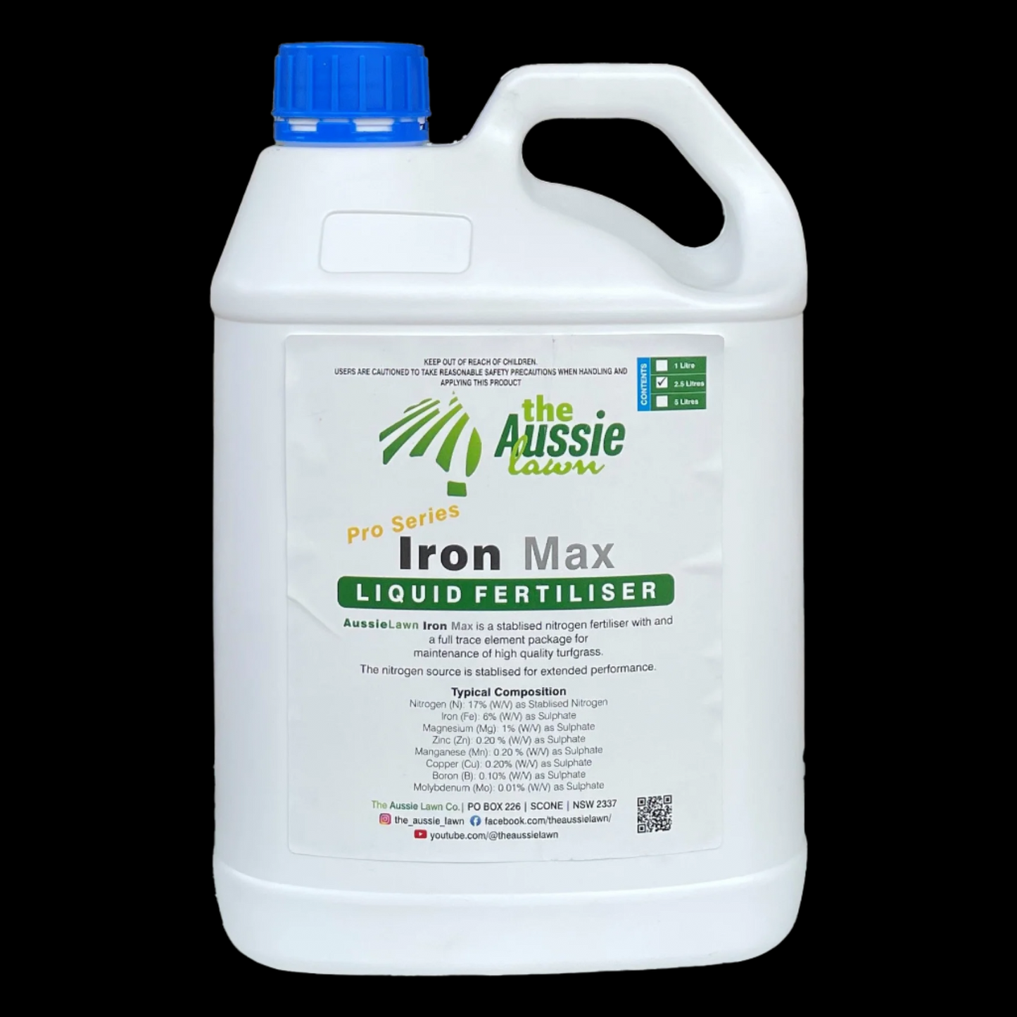 The Aussie Lawn Pro Series Iron Max
