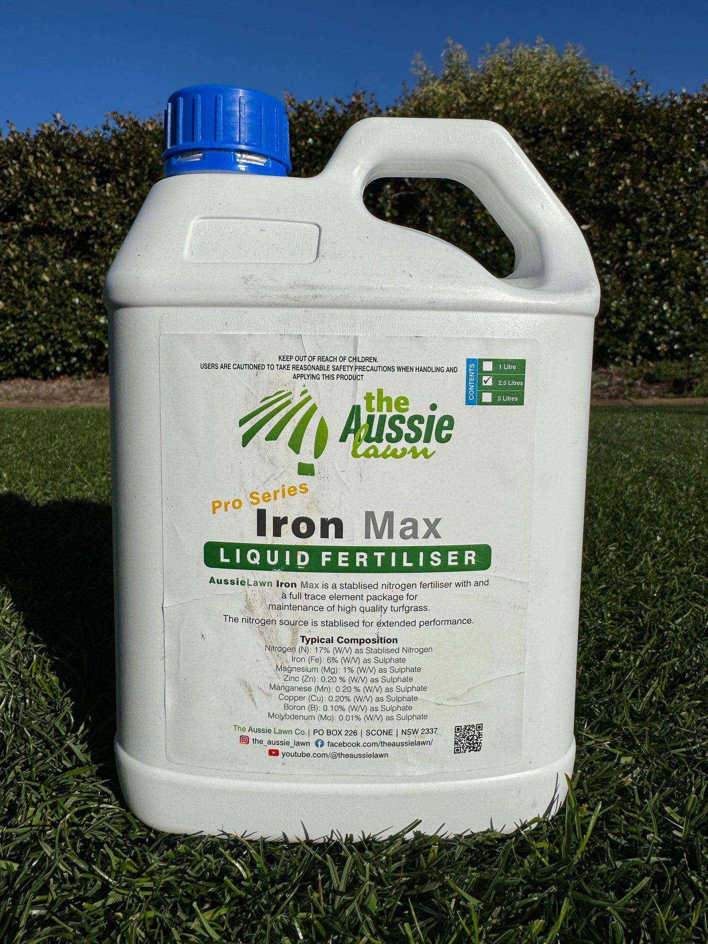 The Aussie Lawn Pro Series Iron Max