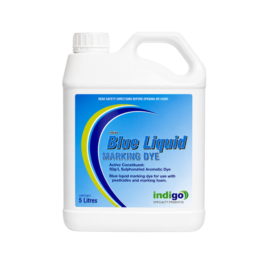 Indigo Blue Spray Marking Dye 5L