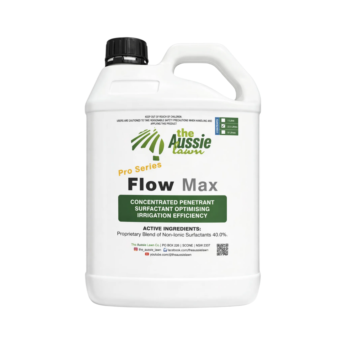 The Aussie Lawn Pro Series Flow Max