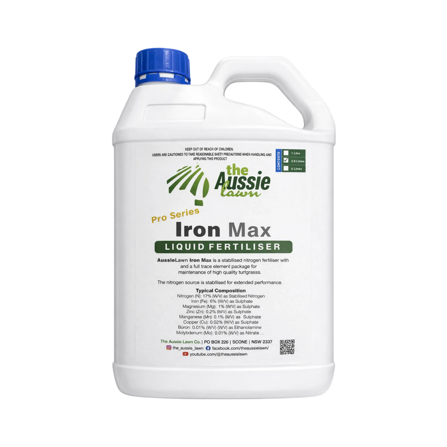 The Aussie Lawn Pro Series Iron Max