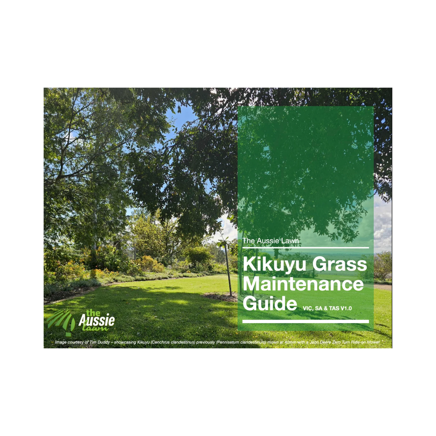 Victoria, South Australia & Tasmania Kikuyu Grass Lawn Maintenance Guide
