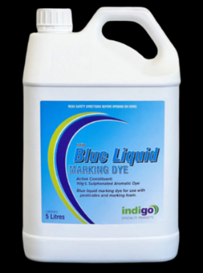Indigo Blue Spray Marking Dye 5L