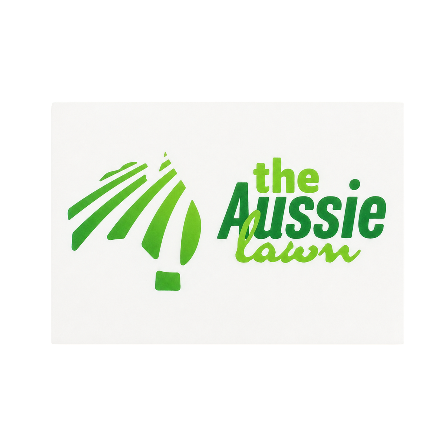 The Aussie Lawn Sticker